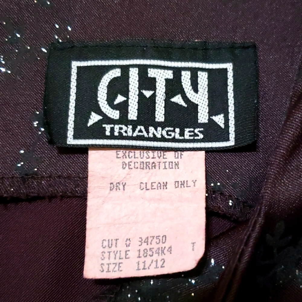 City Triangles Dark Purple Dress - Picture 11 of 12